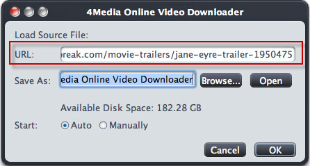 4Media Online Video Downloader for Mac